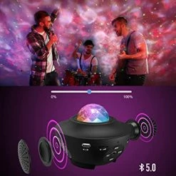 Best Sale 🌟 Star Projector Galaxy Night Light Projector, With Remote Control&Music Speaker, Voice Control&Timer, Starry Light Projector For Baby Kids Adults Bedroom/Decoration/Birthday/Party Black 2.0 😀 -Lighting & Ceiling Fans Shop 51WwInT5fOL