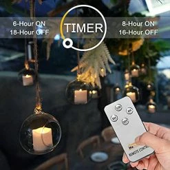 Flash Sale 😉 12Pack Timer Remote Control Flameless LED Votive Candles, 1.5" X 1.6" Long Lasting Battery Operated Tea Light, Electric Fake Candles In Warm White For Wedding, Festival Celebration Decoration Warm White (remote, White Base) 💯 -Lighting & Ceiling Fans Shop 51X7Q5cVZ7L
