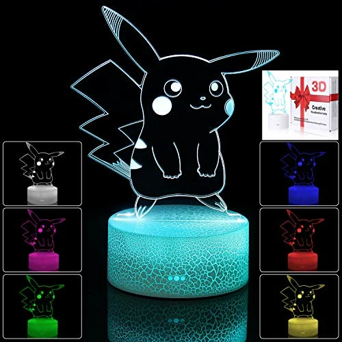 Cheap π Yiwoo 3D Illusion LED Night Light,7 Colors Gradual Changing Touch Switch USB Table Lamp For Holiday Gifts Or Home Decorations Black Base β¨ 3 Cheap π Yiwoo 3D Illusion LED Night Light,7 Colors Gradual Changing Touch Switch USB Table Lamp For Holiday Gifts Or Home Decorations Black Base β¨