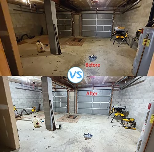 Cheapest π 2 Pack LED Garage Light , 150W Ultra Bright LED Shop Light With 5 Adjustable Panels,15000LM 6500K E26/E27 Deformable LED Garage Ceiling Lights For Garage, Workshop π 6 Cheapest π 2 Pack LED Garage Light , 150W Ultra Bright LED Shop Light With 5 Adjustable Panels,15000LM 6500K E26/E27 Deformable LED Garage Ceiling Lights For Garage, Workshop π - Image 4