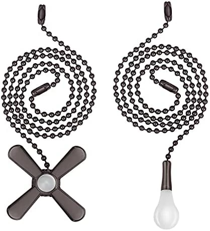 Best deal π Ceiling Fan Pull Chain, 2 Pieces 3mm Diameter Beaded Ball Fan Pull Chain, 12 Inches Fan Pulls Set With Connector (ORB) π 13 Best deal π Ceiling Fan Pull Chain, 2 Pieces 3mm Diameter Beaded Ball Fan Pull Chain, 12 Inches Fan Pulls Set With Connector (ORB) π - Image 11