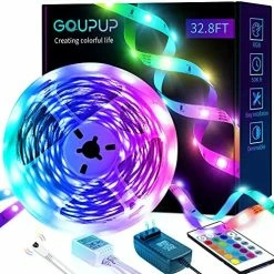 Cheap 🥰 100 FT LED Strip Lights,Rope Lights,Bluetooth APP Control,Color Changing Light Strip,Lights Sync With Music,para Cuarto,LED Lights For Bedroom 😍 -Lighting & Ceiling Fans Shop 51YUztEe68S. AC