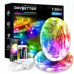 Outlet ✔️ 5050 RGB Led Light Strips Kit Work With Alexa And Google Assistant, Smart WiFi Led Strip Lights 100ft, 2 Rolls Of 50ft Led Lights For Bedroom Decoration 😀 -Lighting & Ceiling Fans Shop 51YdcbQFl9L. AC