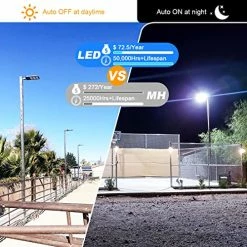 Hot Sale 👏 300W LED Parking Lot Lights Adjustable Arm Mount With Photocell 1000-1200W HID/HPS Replacement Waterproof IP65 36000LM 5000K Outdoor Commercial Area Street Lighting 😀 -Lighting & Ceiling Fans Shop 51Z9HDiIadL