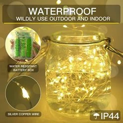 Flash Sale 👍 SUDDUS 66ft 200 LED Outdoor String Lights, Warm White Fairy Lights Battery Operated With Remote, Led Twinkle Lights For Bedroom, Dorm, Patio, Tapestry, Backyard, Garden, ❄ Christmas, Party, Indoor 🔥 -Lighting & Ceiling Fans Shop 51Z9b3ngs2L