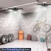 Flash Sale 🛒 2-Pack LED Garage Light 60W Garage Lighting - 6000LM 6500K LED Deformable Garage Ceiling Lights, LED Shop Light With Adjustable Multi-Position Panels, LED Glow Light For Garage, Workshop ‎item Package Quantity: 2 🎁 -Lighting & Ceiling Fans Shop 51ZlW3uke2L