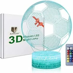 Flash Sale ❤️ 3D Illusion 🏀 Basketball Night Lamp 16 Color Change Touch White Crack Base Remote Control 🎂 Birthday Present Boys 👧 Girls Party Kids Home Decor Desk 🏀 Basketball Lover Teenager 🔔 Christmas Gifts Xmas Gift 🌟 -Lighting & Ceiling Fans Shop 51ZlmpSrvL. AC
