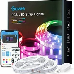 Hot Sale 🔥 32.8ft Color Changing LED Strip Lights, Bluetooth LED Lights With App Control, Remote, Control Box, 64 Scenes And Music Sync Lights For Bedroom, Room, Kitchen, Party, 2 Rolls Of 16.4ft 😀 -Lighting & Ceiling Fans Shop 51a1k6JNQMS. AC