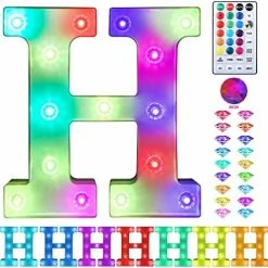 Best reviews of 🥰 Colorful Light Up Letters Led Marquee Letter Lights With Remote 18 Colors Letters With Lights For Wedding 🥳 Birthday Party Lamp ❄ Christmas Home Bar Decoration - Diamond Design Battery Powered - E 😍 -Lighting & Ceiling Fans Shop 51aTc9Tk3pL. AC