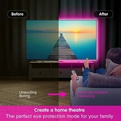 Promo 😉 50ft Led Lights For Bedroom, APP Control Music Sync Color Changing Led Light Strips Led Strip Lights With Remote For Room Home Decoration 🔥 -Lighting & Ceiling Fans Shop 51b1QwKiZTL