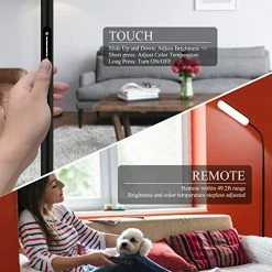 Coupon ✔️ Led Floor Lamp With 4 Color Temperature And Stepless Dimmer, Remote And Touch Control Floor Lamp, Adjustable Gooseneck Standing Lamp For Living Room 1. Matte Black ⌛ -Lighting & Ceiling Fans Shop 51bVwKlxPVL