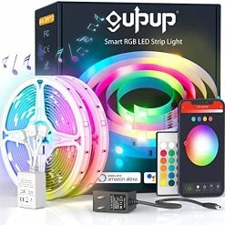 Cheap 🥰 100 FT LED Strip Lights,Rope Lights,Bluetooth APP Control,Color Changing Light Strip,Lights Sync With Music,para Cuarto,LED Lights For Bedroom 😍 -Lighting & Ceiling Fans Shop 51c0bn2ykMS. AC