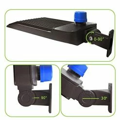 Hot Sale 👏 300W LED Parking Lot Lights Adjustable Arm Mount With Photocell 1000-1200W HID/HPS Replacement Waterproof IP65 36000LM 5000K Outdoor Commercial Area Street Lighting 😀 -Lighting & Ceiling Fans Shop 51cbKX0eJgL