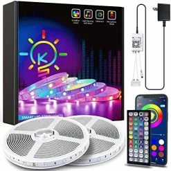 Outlet ✨ Led Strip Lights 130ft (2 Rolls Of 65ft) Smart Light Strips With App Control RGB Led Lights For Bedroom,Music Sync Color Changing Lights For Room Party ⌛ 21 Outlet ✨ Led Strip Lights 130ft (2 Rolls Of 65ft) Smart Light Strips With App Control RGB Led Lights For Bedroom,Music Sync Color Changing Lights For Room Party ⌛ -Lighting & Ceiling Fans Shop 51clOKfGpRL. AC