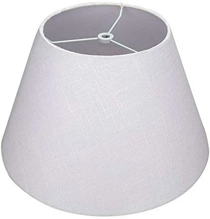 Best deal ❤️ Medium Lamp Shade, Barrel Fabric Lampshade For Table Lamp And Floor Light, 7x13x7.8 Inch,Natural Linen Hand Crafted, Spider (White) 🛒 14 Best deal ❤️ Medium Lamp Shade, Barrel Fabric Lampshade For Table Lamp And Floor Light, 7x13x7.8 Inch,Natural Linen Hand Crafted, Spider (White) 🛒 - Image 12