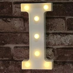 Hot Sale 😀 Pooqla LED Marquee Letter Lights Sign, Light Up Alphabet Letter For Home Party Wedding Decoration A 🥰 -Lighting & Ceiling Fans Shop 51dB659s7XL. AC