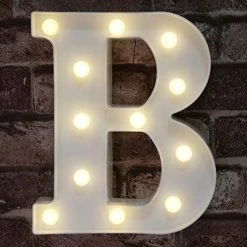 Hot Sale 😀 Pooqla LED Marquee Letter Lights Sign, Light Up Alphabet Letter For Home Party Wedding Decoration A 🥰 -Lighting & Ceiling Fans Shop 51e7XVRi0VL. AC