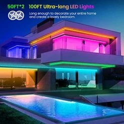 Cheap 🥰 100 FT LED Strip Lights,Rope Lights,Bluetooth APP Control,Color Changing Light Strip,Lights Sync With Music,para Cuarto,LED Lights For Bedroom 😍 -Lighting & Ceiling Fans Shop 51eBPz2kK3L