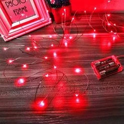 Flash Sale 👏 Led Fairy Lights Battery Operated, 1 Pack Mini Battery Powered Copper Wire Starry Fairy Lights For Bedroom, 🎅 Christmas, Parties, Wedding, Centerpiece, Decoration (5m/16ft Warm White) 🌟 -Lighting & Ceiling Fans Shop 51gGzm1PSL. AC