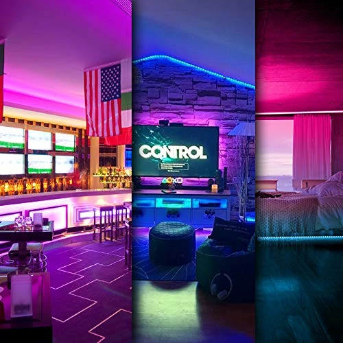 Flash Sale 🎁 Led Strip Lights 100ft (2 Rolls Of 50ft) Smart Light Strips With App Control Remote, 5050 RGB Led Lights For Bedroom, Music Sync Color Changing Lights For Room Party 🌟 8 Flash Sale 🎁 Led Strip Lights 100ft (2 Rolls Of 50ft) Smart Light Strips With App Control Remote, 5050 RGB Led Lights For Bedroom, Music Sync Color Changing Lights For Room Party 🌟 - Image 6