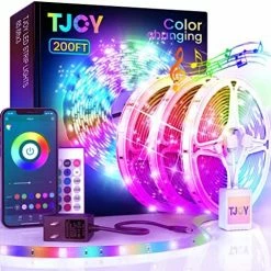 Wholesale ❤️ 100ft Bluetooth LED Strip Lights, SMD5050 Music Sync LED Lights Strip, RGB Color Changing LED Lights With Remote,Smart Phone APP Control, LED Lights For Bedroom,TV,Room DIY (APP+Remote +Mic/50ftx2) 🥰 -Lighting & Ceiling Fans Shop 51heKNGaCHL. AC