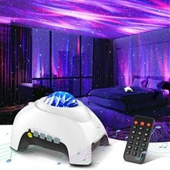 Coupon 😍 Northern Galaxy Light Aurora Projector With 33 Light Effects, Night Lights LED Star Projector For Bedroom Nebula Lamp, Remote Control, White Noises, Bluetooth Speaker For Parties 😍 -Lighting & Ceiling Fans Shop 51iP3Yav5cL. AC