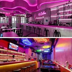 Discount ✔️ LED Strip Lights 16.4ft, RGB Color Changing LED Lights For Home, Kitchen, Bedroom, Dorm Room, Bar, LED Lights For 🎄 Christmas Decorations With IR Remote Control, 5050 LEDs, DIY Mode 👍 -Lighting & Ceiling Fans Shop 51kPOsFgpWL