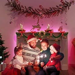 Cheapest 🛒 Smart LED Strip Lights, 16.4ft WiFi LED Light Strip Work With Alexa And Google Assistant, 16 Million Colors With App Control And Music Sync LED Lights For Bedroom, Kitchen, TV, Party, 🎄 Christmas 😉 -Lighting & Ceiling Fans Shop 51keisSF0RL