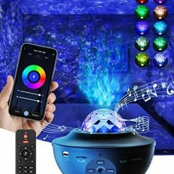 Outlet 🧨 Suyeeson Galaxy Projector Star Projector, 🎄 Christmas Room Decor Light For Kids And Adults, Smart Night Light For Bedroom With Bluetooth Speaker, APP Control, Remote Control 🥰 -Lighting & Ceiling Fans Shop 51l3cDa8JuL. AC