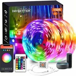 Best Sale 🌟 Smart WiFi Led Lights 100ft, Tuya App Controlled Led Strip Lights, Work With Alexa And Google Assistant, Timer Schedule Led Lights Strip, Color Changing Led Lights For Bedroom Party Kitchen Multicolor ⌛ 19 Best Sale 🌟 Smart WiFi Led Lights 100ft, Tuya App Controlled Led Strip Lights, Work With Alexa And Google Assistant, Timer Schedule Led Lights Strip, Color Changing Led Lights For Bedroom Party Kitchen Multicolor ⌛ -Lighting & Ceiling Fans Shop 51mwIAOgqlL. AC