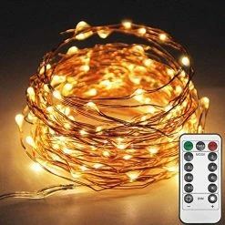 Brand new 🌟 200 LED 66 FT Copper String Lights Fairy String Lights 8 Modes LED String Lights USB Powered With Remote Control For 🎅 Christmas Tree Wedding Party Home Decoration, Warm Wh ✨ 15 Brand new 🌟 200 LED 66 FT Copper String Lights Fairy String Lights 8 Modes LED String Lights USB Powered With Remote Control For 🎅 Christmas Tree Wedding Party Home Decoration, Warm Wh ✨ -Lighting & Ceiling Fans Shop 51mwutoSXNL. AC