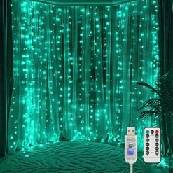 Discount 🥰 Curtain Lights For Bedroom, 200 Led Hanging String Lights Outdoor Waterproof, Fairy Curtain Lights For Backdrop, Window, Wall, Wedding, Party, Garden, Porch, Brithday Decorations Warm White 🧨 -Lighting & Ceiling Fans Shop 51n kmkVzL. AC