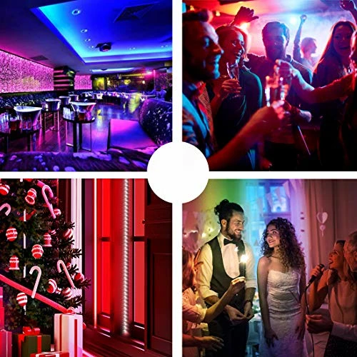 Deals โ๏ธ 65.6ft Led Lights For Bedroom Dalattin Led Strip Lights Color Changing Lights With 44 Keys Remote,2 Rolls Of 32.8f ๐ 5 Deals โ๏ธ 65.6ft Led Lights For Bedroom Dalattin Led Strip Lights Color Changing Lights With 44 Keys Remote,2 Rolls Of 32.8f ๐ - Image 3