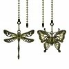 Cheap 👏 Bronze Ceiling Fan Pull Chain Set,Decorative Fan Pull Chain Pendant Extension,12 Inches Lighting & Fan Beaded Ball Fan Pull Chain Extender With Connector,Dragonfly And Butterfly,2Pack (Bronze) ✨ -Lighting & Ceiling Fans Shop 51o5GiTENIS
