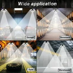 Brand new π€© 2 Pack LED Garage Light, 200W LED Shop Light, E26/E27 Garage Lights Super Bright Deformable LED Garage Ceiling Light With 6+1 Adjustable Panels Garage Lighting, Bay Light, Attic Light, Basement Light π― 10 Brand new π€© 2 Pack LED Garage Light, 200W LED Shop Light, E26/E27 Garage Lights Super Bright Deformable LED Garage Ceiling Light With 6+1 Adjustable Panels Garage Lighting, Bay Light, Attic Light, Basement Light π― -Lighting & Ceiling Fans Shop 51ol3awXa3L