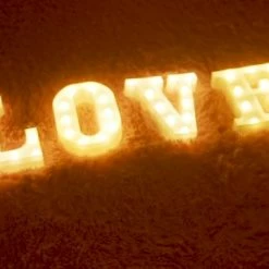 Hot Sale 😀 Pooqla LED Marquee Letter Lights Sign, Light Up Alphabet Letter For Home Party Wedding Decoration A 🥰 -Lighting & Ceiling Fans Shop 51oyJNxUdjL