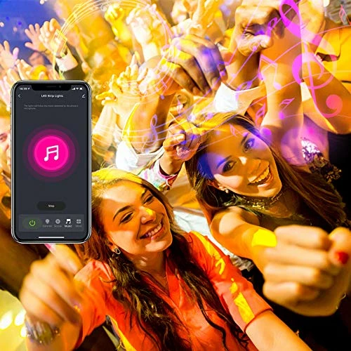 Best Sale 🌟 Smart WiFi Led Lights 100ft, Tuya App Controlled Led Strip Lights, Work With Alexa And Google Assistant, Timer Schedule Led Lights Strip, Color Changing Led Lights For Bedroom Party Kitchen Multicolor ⌛ 5 Best Sale 🌟 Smart WiFi Led Lights 100ft, Tuya App Controlled Led Strip Lights, Work With Alexa And Google Assistant, Timer Schedule Led Lights Strip, Color Changing Led Lights For Bedroom Party Kitchen Multicolor ⌛ - Image 3