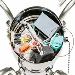 Deals 🌟 Ceiling Fan Switch 3 Speed 4 Wire Zing Ear ZE 268S6 Pull Chain Switch Control Replacement 3 Speed Control Switch Ceiling Fans, Wall Lamps, Cabinet Light Ze-268s6 Nickle 1pack 🌟 -Lighting & Ceiling Fans Shop 51pI3xLTczL