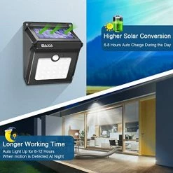 Wholesale 👍 Solar Outdoor Lights Wireless Security Motion Sensor Outdoor Lights Solar Lights Outdoor Waterproof For Front Door,Backyard,Steps,Garage,Garden (400LM,4 Packs) 🧨 -Lighting & Ceiling Fans Shop 51pK8piqZFL