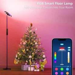 Wholesale 👍 Double Side Lighting Led Floor Lamp With Remote Smart App 36W/2600LM Bright Tall Standing RGB Floor Lamp Angle Multicolor Dimmable Modern Floor Lamps For Livingroom Bedroom Offic 🌟 -Lighting & Ceiling Fans Shop 51pMu1wirEL
