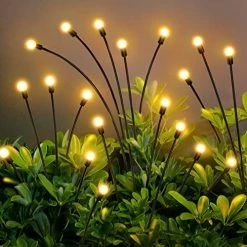 Budget ✨ Super Bright Solar Powered Firefly Lights, High Flexibility Starburst Swaying Lights, Vibrant Solar Garden Lights Outdoor Waterproof, 8 LED Landscape Lighting Decorative For Pathway Patio Yard 💯 -Lighting & Ceiling Fans Shop 51pnHtgj8gL. AC