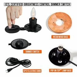 Best deal ✨ Himalayan Glow Salt Lamp With Dimmer Switch 5-7 Lbs 🤩 -Lighting & Ceiling Fans Shop 51qbW47FRGS