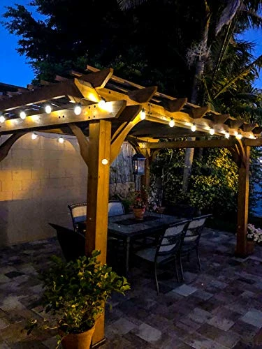 Coupon ๐ Ambience Pro Solar Powered Outdoor String Lights, Commercial Grade Waterproof Patio Lights, 27 Ft Edison Bulbs, Shatterproof LED Solar String Lights For Outdoors - 1W LED, Soft White L โค๏ธ 5 Coupon ๐ Ambience Pro Solar Powered Outdoor String Lights, Commercial Grade Waterproof Patio Lights, 27 Ft Edison Bulbs, Shatterproof LED Solar String Lights For Outdoors - 1W LED, Soft White L โค๏ธ - Image 3