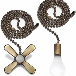 Deals 😉 Ceiling Fan Pull Chain Extender With Decorative Frosted Glass Bulb And Fan Cord, Fit All Standard 3mm Diameter Ceiling Fans And Light Fixtures Factory Pull (Lengthened 24 Inch, Silver) 😀 -Lighting & Ceiling Fans Shop 51rLfKy7TOL. AC
