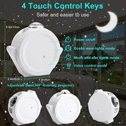 Cheapest 💯 TRAALL Star Projector, 4 In 1 Galaxy Projector With Bluetooth Speaker & Timer, Remote&Voice Control, 18 Lighting Effects, Unique Sky Star Projector Night Light, Galaxy Light Projector For Kids Adults 😉 -Lighting & Ceiling Fans Shop 51rtiw0VY6L