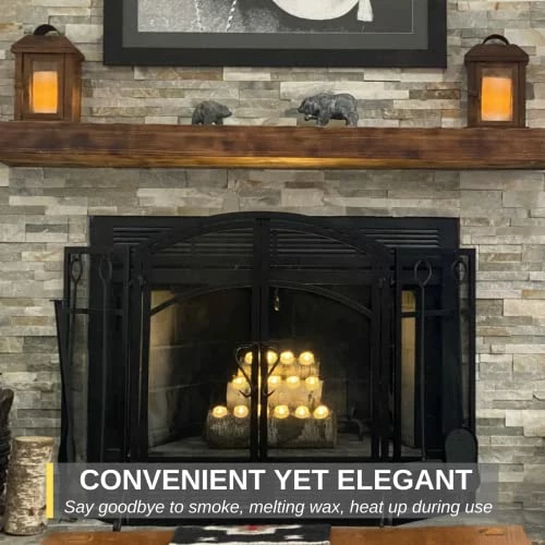 Brand new ๐คฉ Tea Lights With Timer, Built-in 6 Hours Timer, Flameless Candles With Timer, Flickering Tea Lights Candles Battery Operated, Pack Of 12, Dia 1-2/5โโ X H 1-1/4'' (no Remote) Warm Yellow (white Base) โจ 4 Brand new ๐คฉ Tea Lights With Timer, Built-in 6 Hours Timer, Flameless Candles With Timer, Flickering Tea Lights Candles Battery Operated, Pack Of 12, Dia 1-2/5โโ X H 1-1/4'' (no Remote) Warm Yellow (white Base) โจ - Image 2