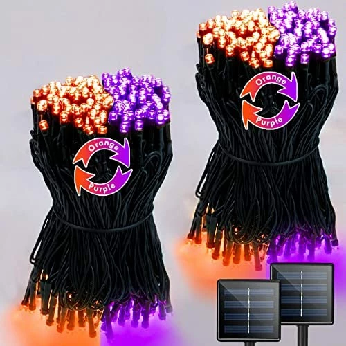 Promo ๐งจ Super-Long 2-Pack Each 85FT Solar String Lights Outdoor, 480 LED Extra-Bright Solar ๐ Christmas Lights Outdoor, Waterproof Green Wire 8 Lighting Modes Solar Xmas Tree Lights (Warm White) ๐งจ 8 Promo ๐งจ Super-Long 2-Pack Each 85FT Solar String Lights Outdoor, 480 LED Extra-Bright Solar ๐ Christmas Lights Outdoor, Waterproof Green Wire 8 Lighting Modes Solar Xmas Tree Lights (Warm White) ๐งจ - Image 6