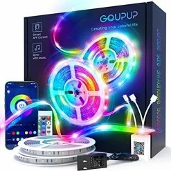 Cheap 🥰 100 FT LED Strip Lights,Rope Lights,Bluetooth APP Control,Color Changing Light Strip,Lights Sync With Music,para Cuarto,LED Lights For Bedroom 😍 -Lighting & Ceiling Fans Shop 51tyqDQCYtS. AC
