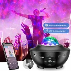 Best reviews of 😉 Galaxy Projector Star Projector For Bedroom, Starry Night Light Projector For Kids, Large Coverage Star Projector For Ceiling, Built In Bluetooth/Music Speaker/Timer, Ideal Gift For 🎄 Christmas Decor Pure White 😉 -Lighting & Ceiling Fans Shop 51uLOqKKVsL