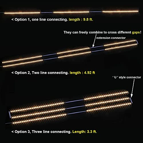 Discount π Under Cabinet LED Lighting Kit, 6 PCS LED Strip Lights With Remote Control Dimmer And Adapter, Dimmable For Kitchen Cabinet,Counter,Shelf,TV Back,Showcase 2700K Warm White,Bright 1500lm,Timing β¨ 4 Discount π Under Cabinet LED Lighting Kit, 6 PCS LED Strip Lights With Remote Control Dimmer And Adapter, Dimmable For Kitchen Cabinet,Counter,Shelf,TV Back,Showcase 2700K Warm White,Bright 1500lm,Timing β¨ - Image 2